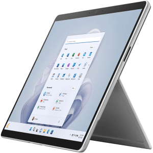 Microsoft Surface Pro 9 QIM-00007, 1.7 GHz Core i7-1255U, 10-core CPU, 4.7 GHz Turbo, 16GB LPDDR5, 512GB SSD, 13" IPS Quad HD 2880 x 1920, Stylus Pen Support, Wi-Fi Only, 120Hz Adaptive Refresh Rate, Windows 11 Pro - In Stock @Price in Nairobi