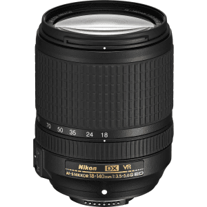 Nikon AF-S DX NIKKOR 18-140mm f/3.5-5.6G ED VR Lens - In Stock @Price in Nairobi